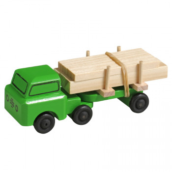 Miniatur LKW Holzspielzeug Schnittholz